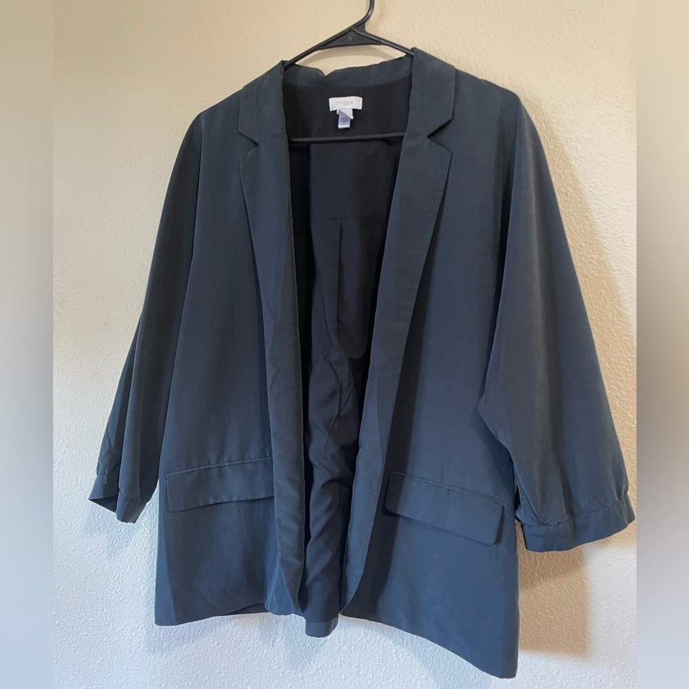 Women’s faded black blazer